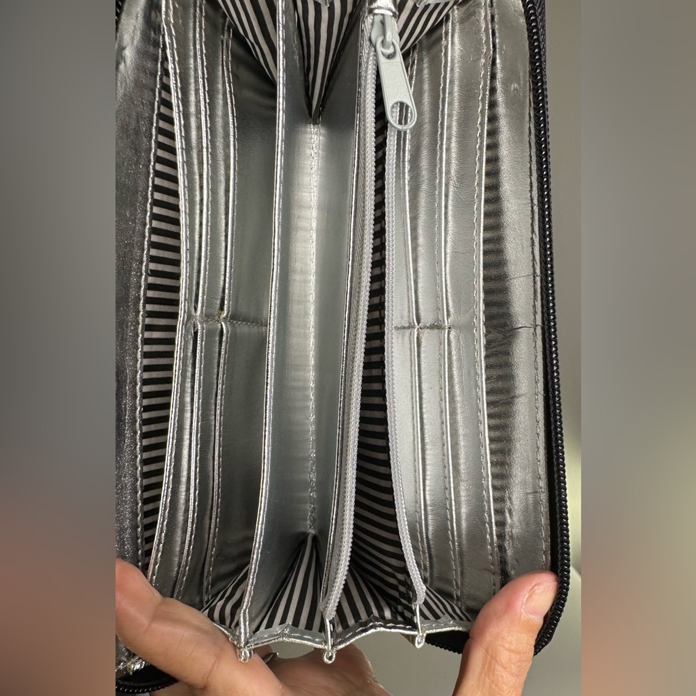 Nine West Wallet, Snake Skin Style Pattern, Sever… - image 7